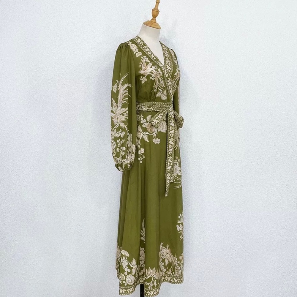 Zimmermann Anneke Wrap Dress NWT